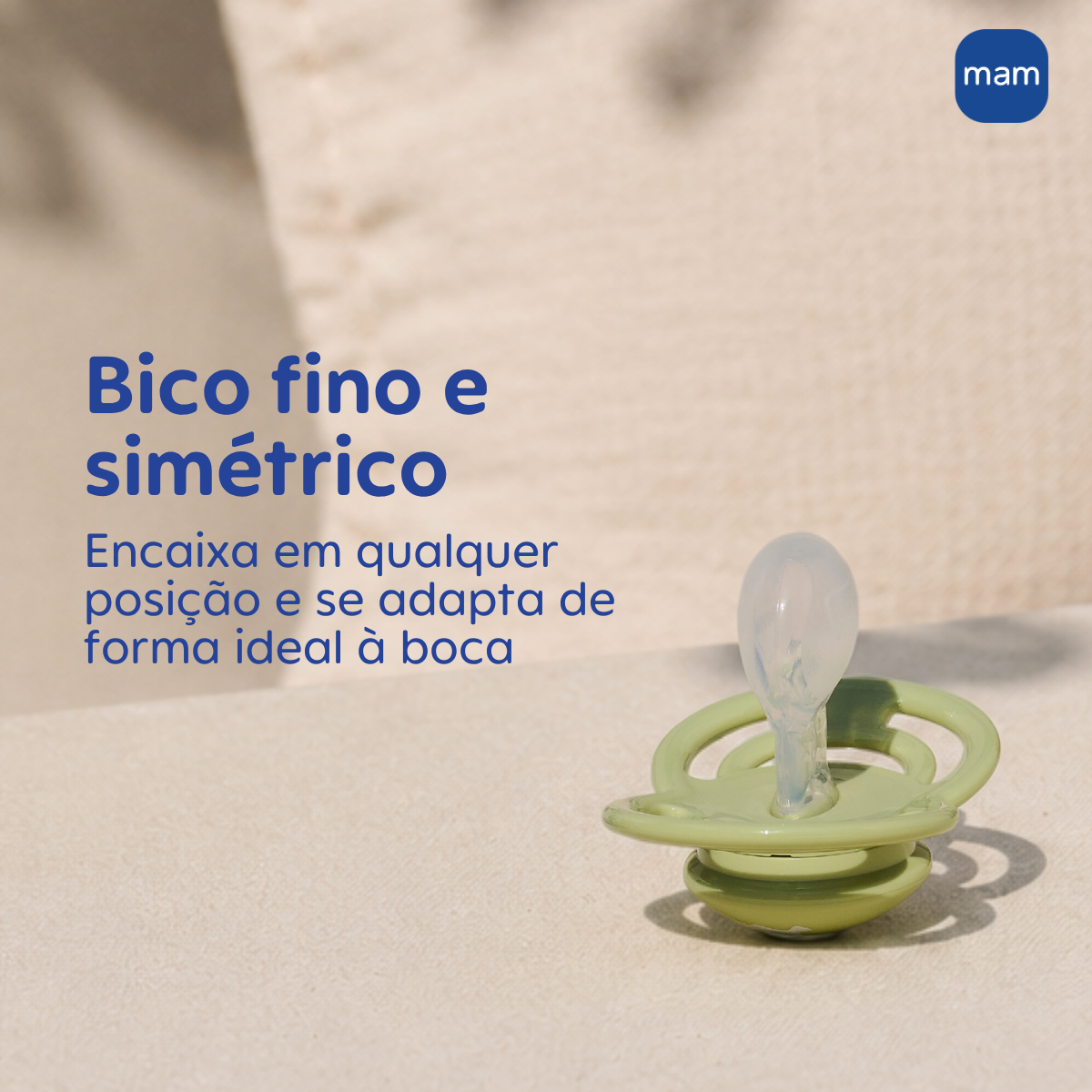 Chupeta MAM Perfect 6+ Meses Rosa com Caixa Esterilizadora