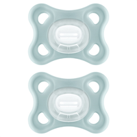 Chupeta MAM Comfort 100% Silicone 0-6 Meses com Caixa Esterilizadora Embalagem Dupla