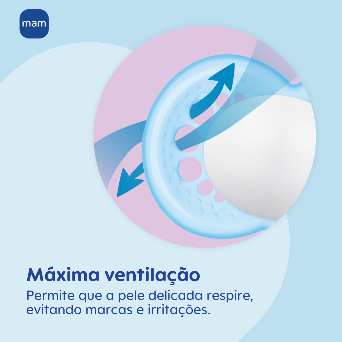 Chupeta MAM Original Night 16+ Meses Rosa com Botão Brilha no Escuro e Caixa Esterilizadora