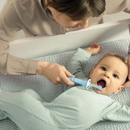 Kit Aprendendo a Escovar os Dentes MAM 5+ Meses Azul