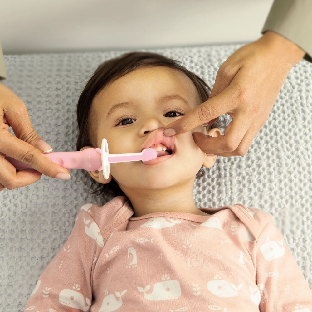 Kit Aprendendo a Escovar os Dentes MAM 5+ Meses Rosa
