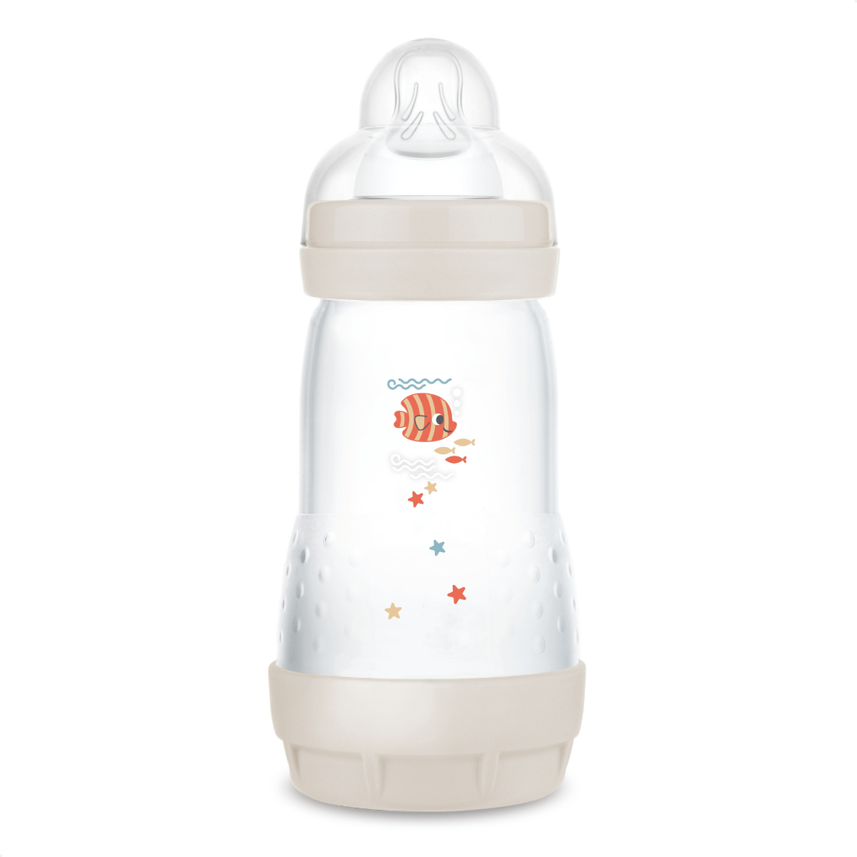 Mamadeira Mam Easy Start 260ml Anticólica e Autoesterilizável 2+ Meses Neutra