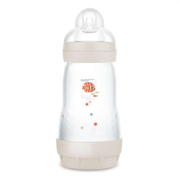 Mamadeira Mam Easy Start 260ml Anticólica e Autoesterilizável 2+ Meses Neutra