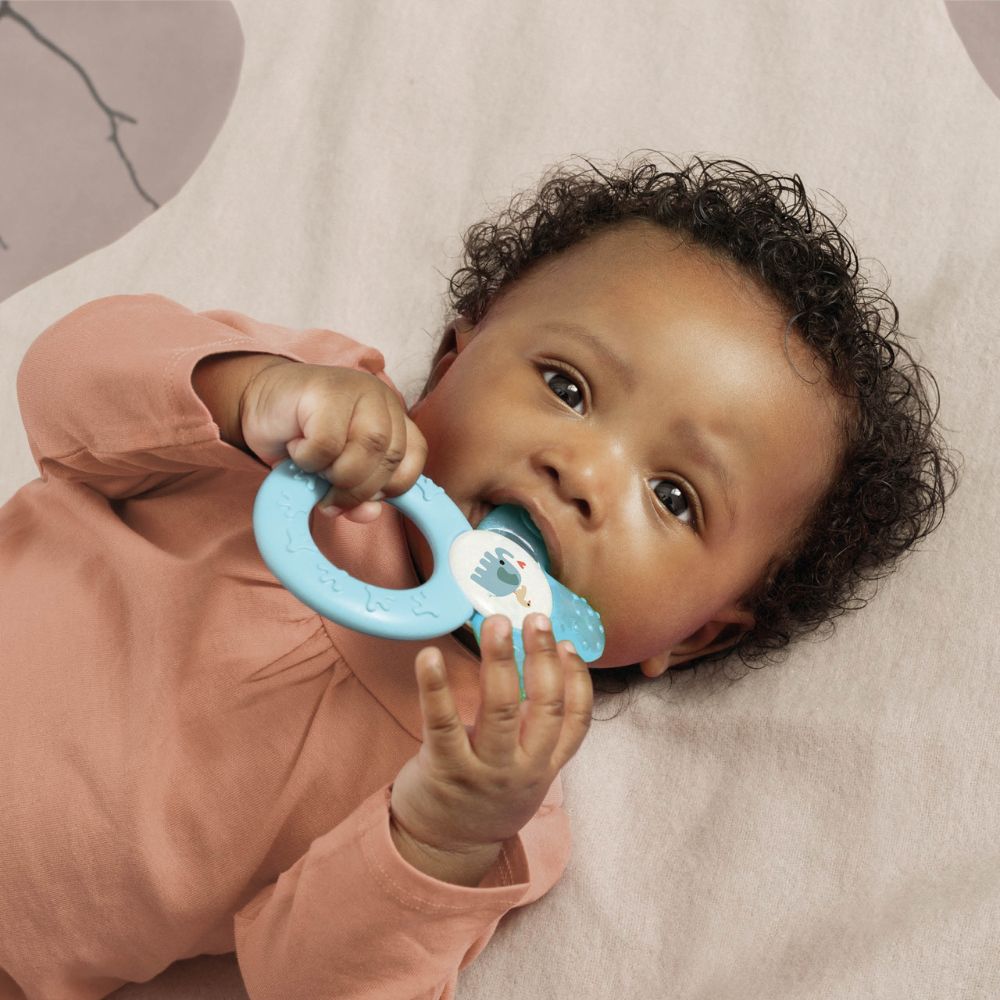 Mordedor para Bebê MAM Cooler 4+ Meses Rosa
